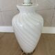 Lampe de table vintage design en verre de Murano