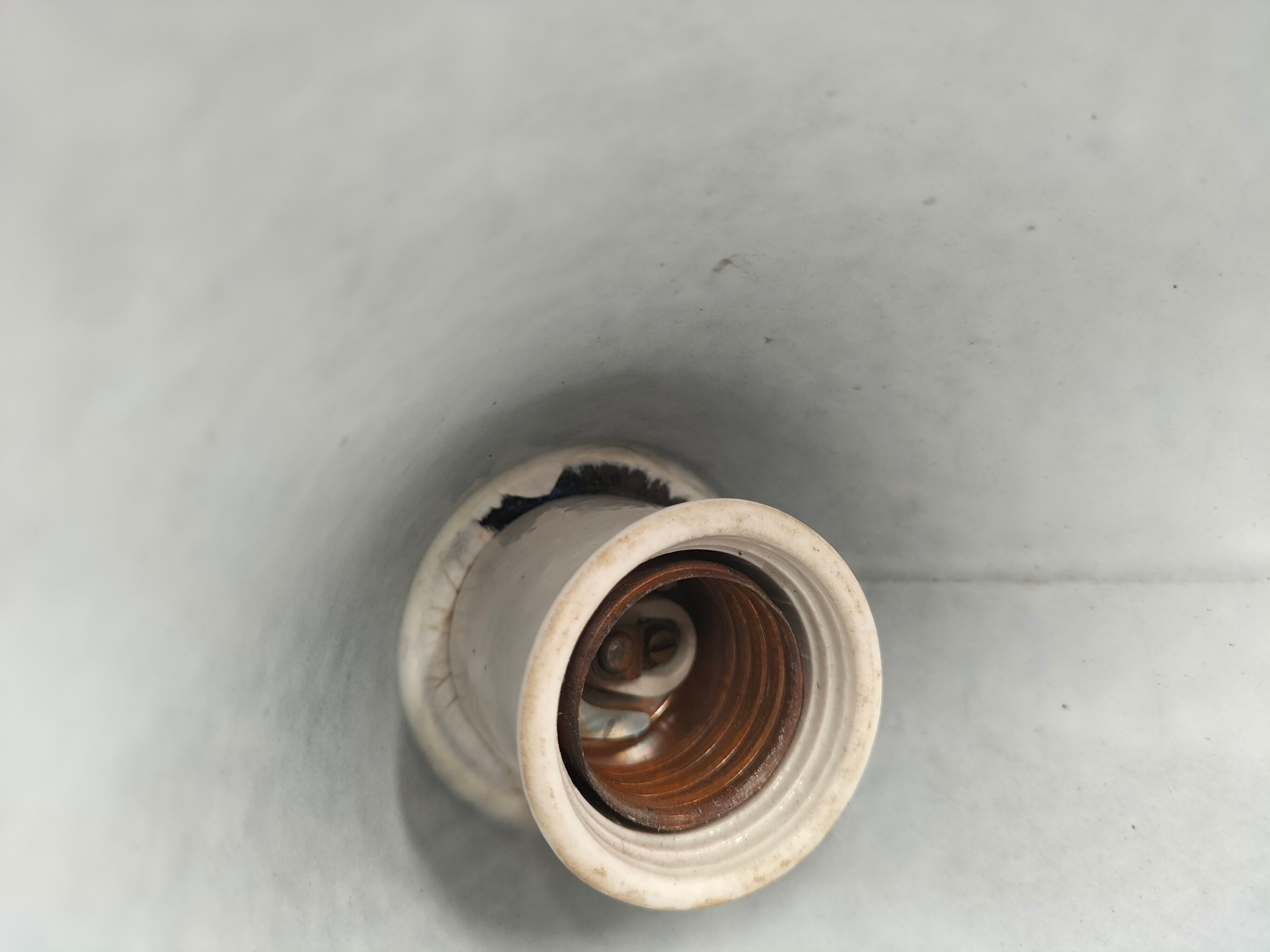 Industrial enamelled cone