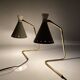 Pair of Italian "cocotte" lamps. 1950s design.