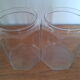 Paire de bocaux en verre vintage Luminarc