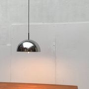 German mid-century dome pendant lamp by Staff Leuchten, 1960s.