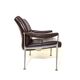 Röder Söhne leather lounge chair by Miller Borgsen