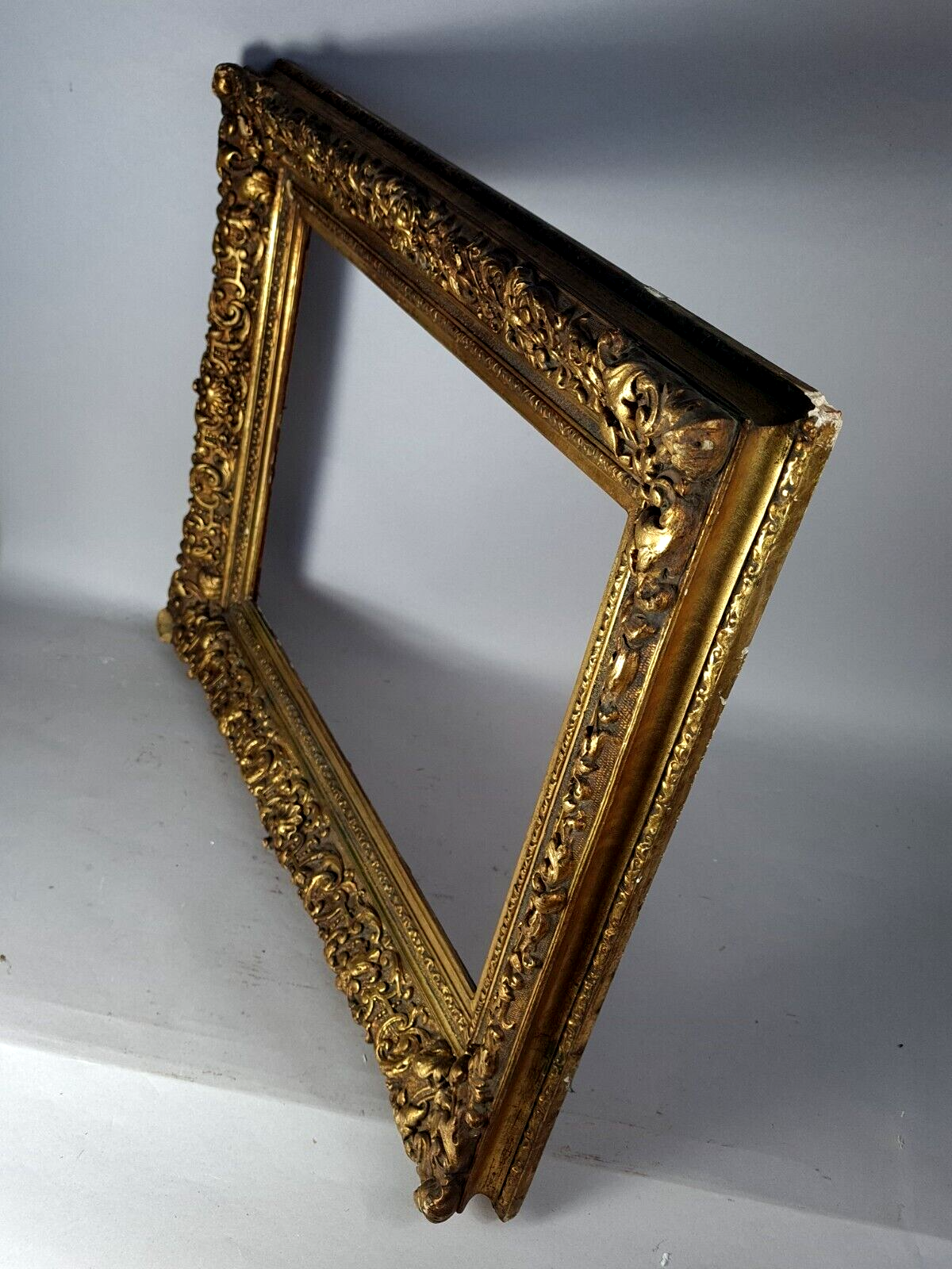 Frame nineteenth century in wood