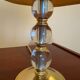 Lampe en verre, années 60