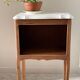 Vintage Wooden Bedside Table