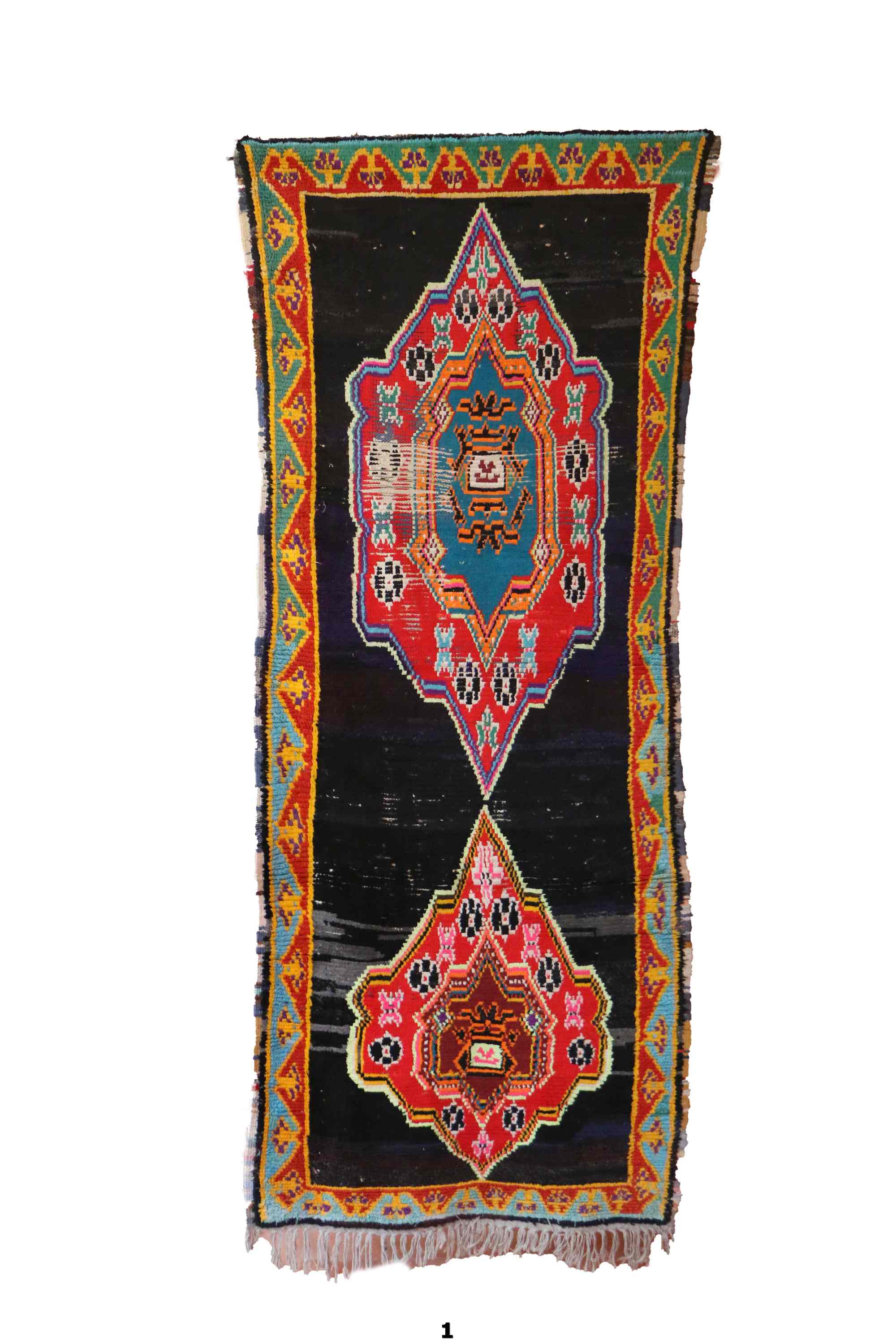 Moroccan carpet - 98 x 243 cm