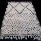 Traditional handwoven Berber rug size 1.5/3 m