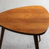 Triangular side table by Cees Braakman for Pastoe, Dutch design, 1960s