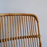 Rattan armchair