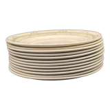 Ensemble de 6 assiettes et plats Longwy « Loridan »