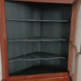 Corner cabinet, early 20th century corner display cabinet