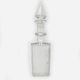 E8S carved glass carafe in Biedermeier style