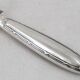 Christofle Rubans, 10 dessert knives, dessert, cheese, silver-plated metal.