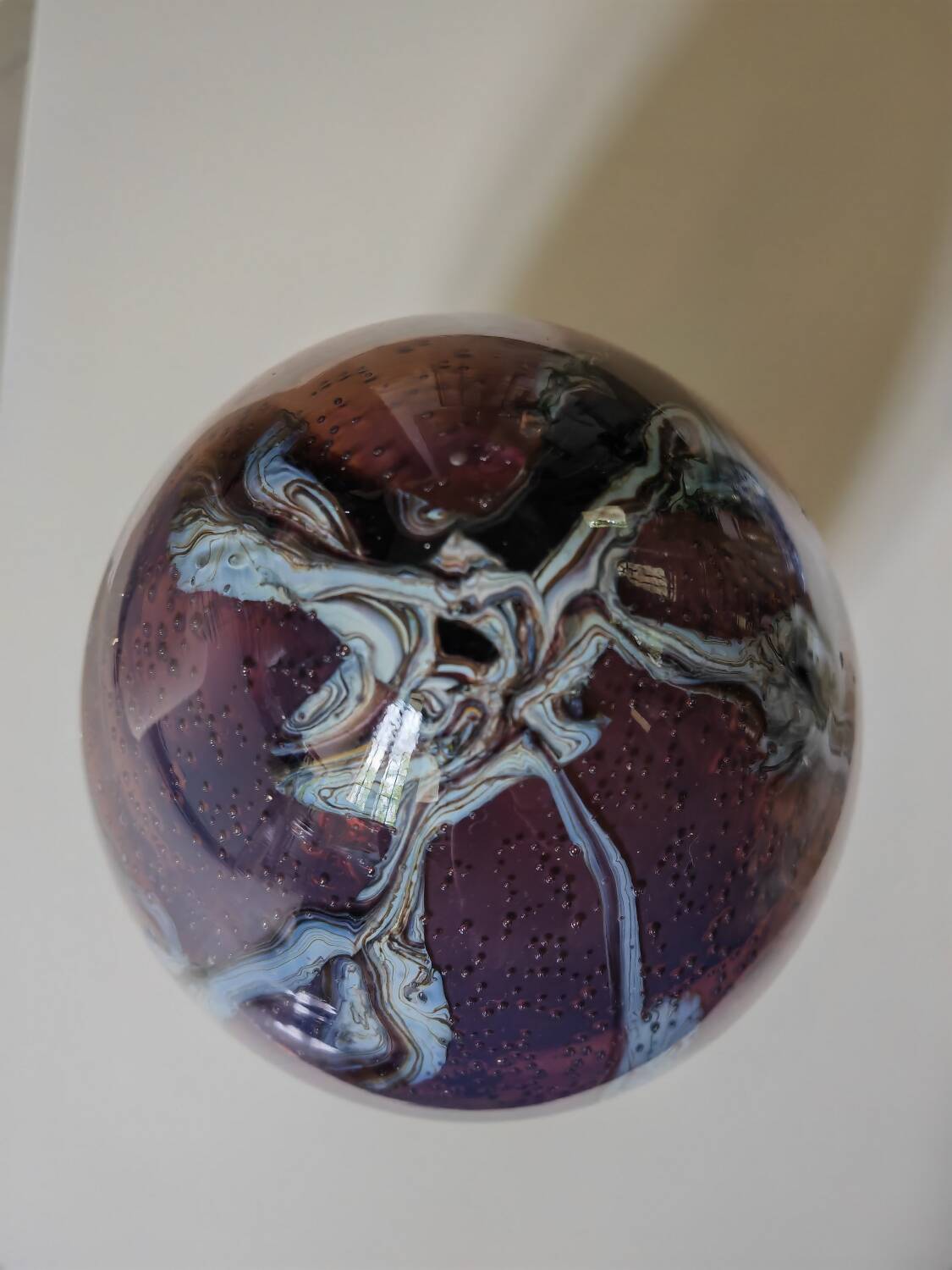 XXL blown glass egg