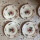 6 Sarreguemines dinner plates