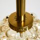 Original glass bubble pendant lamp from the 1960s | Manufactured by Limburg
