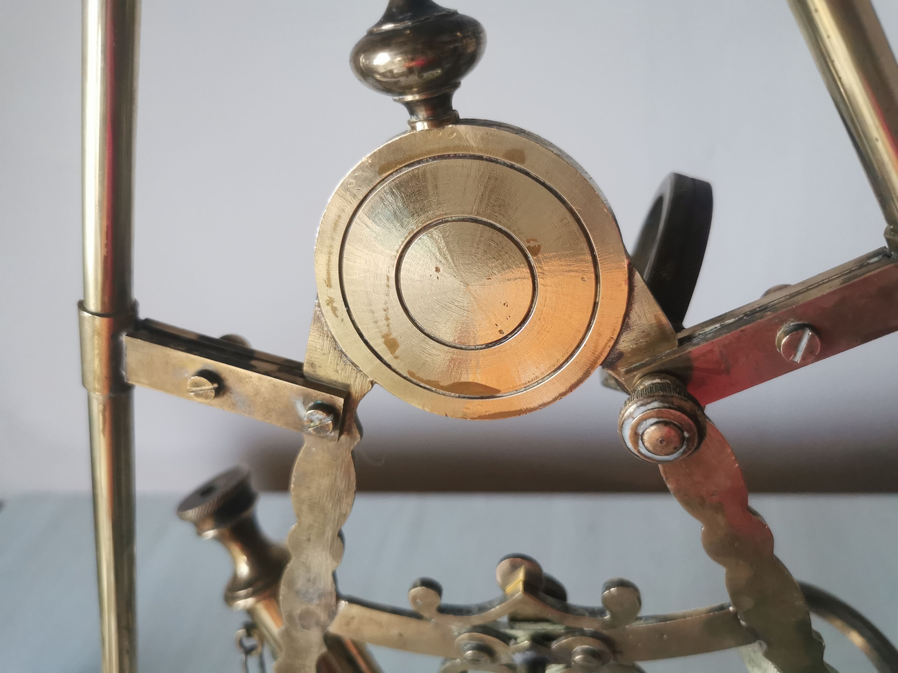 Brass billiard chandelier marine decoration