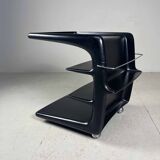 Black cart Space Age Peter Ghyczy 70s