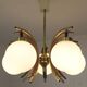 Lustre style années 50 / Suspension Sputnik vintage / Lampe suspendue