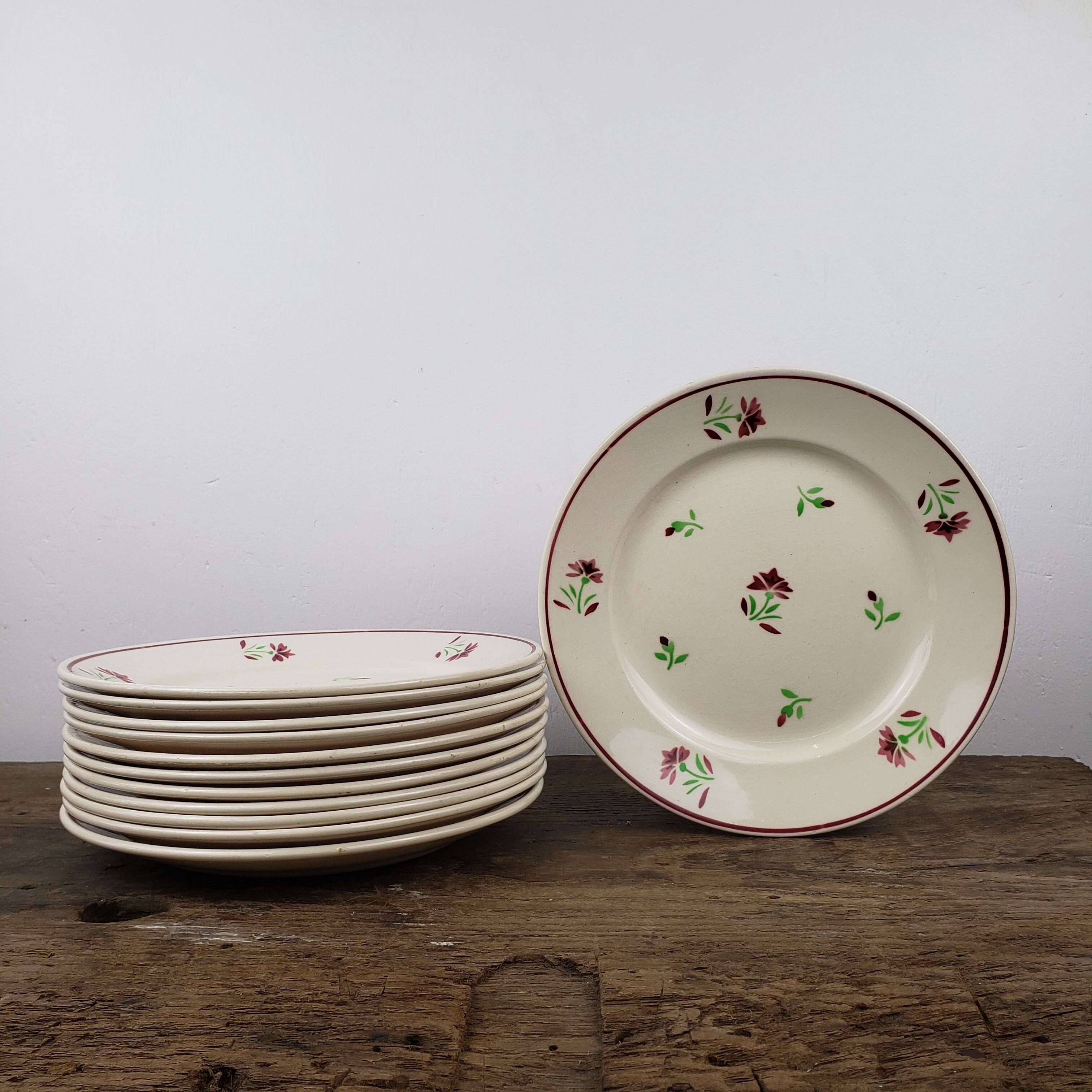 Flat plates x12 - Badonviller