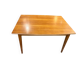 Scandinavian extendable dining table attributed to Axel Christensen.