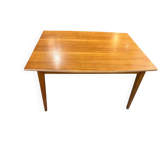 Scandinavian extendable dining table attributed to Axel Christensen.