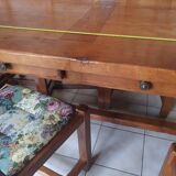 Oak farmhouse table