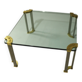 Grande table basse par Peter Ghyczy, années 1970.