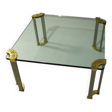 Grande table basse par Peter Ghyczy, années 1970.