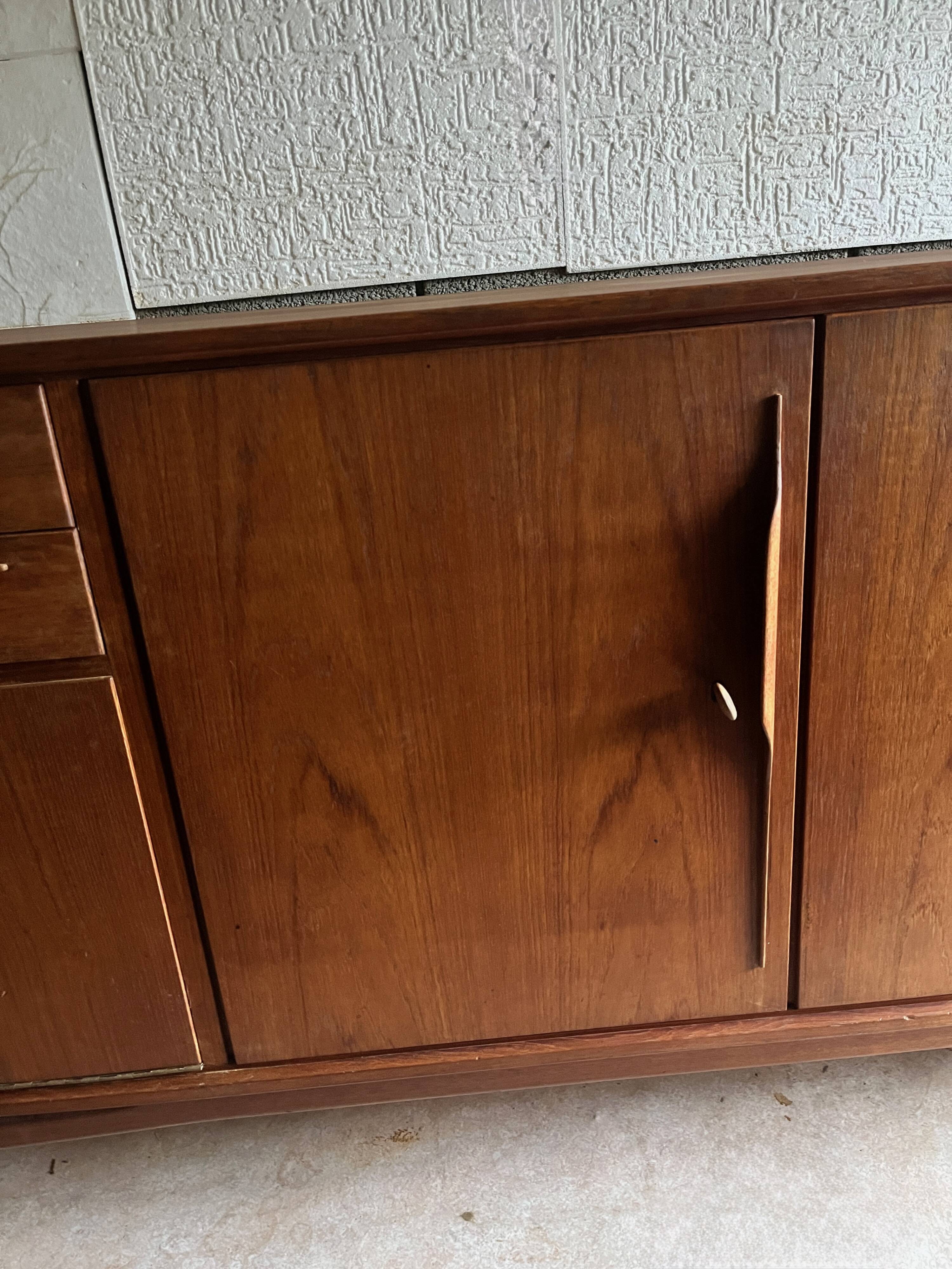 Vintage Swiss Teak Enfilade