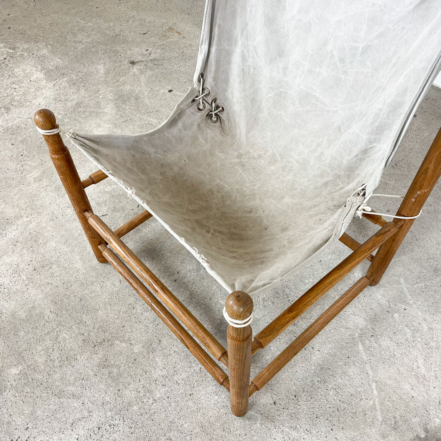 Fauteuil hamac bohème vintage