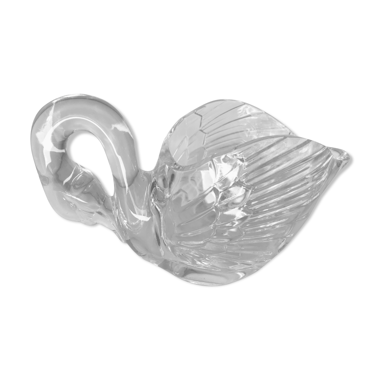 Crystal swan cup