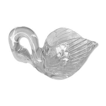 Coupe vide-poches cygne en cristal
