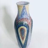 Vintage Handmade Art Studio Pottery Vase, 1980s