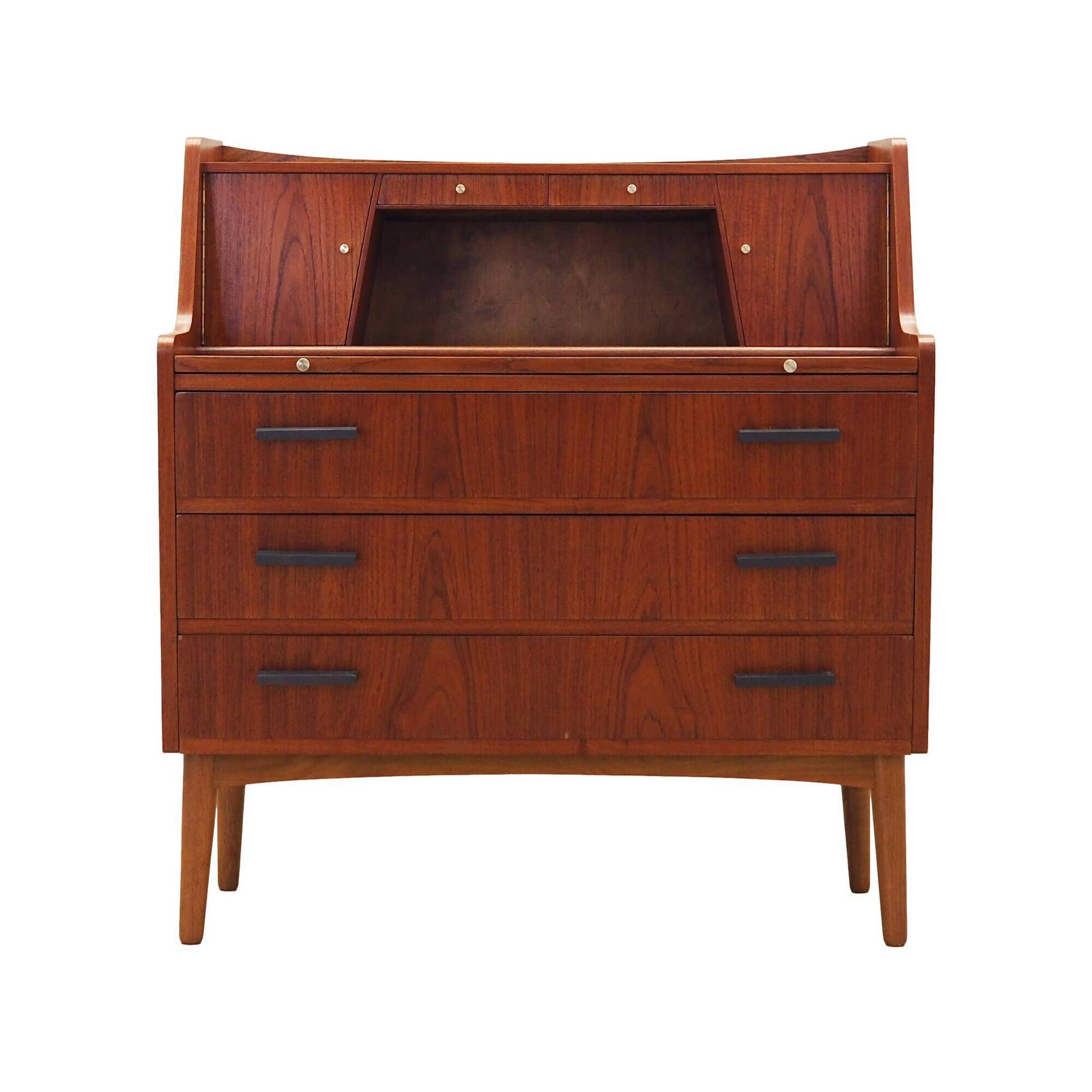 Teak secretary, Danish design, 1970s, production: Denmark