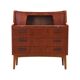 Teak secretary, Danish design, 1970s, production: Denmark