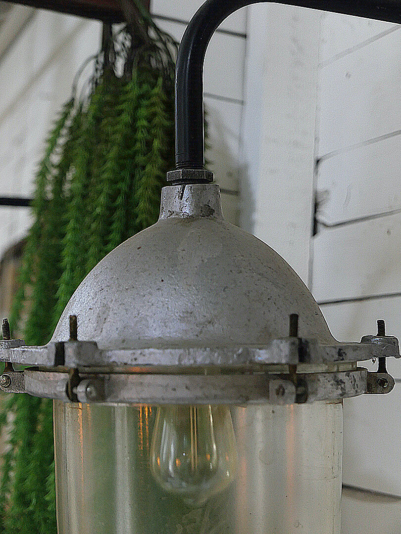 Apply court lamp collar of industrial metal swan