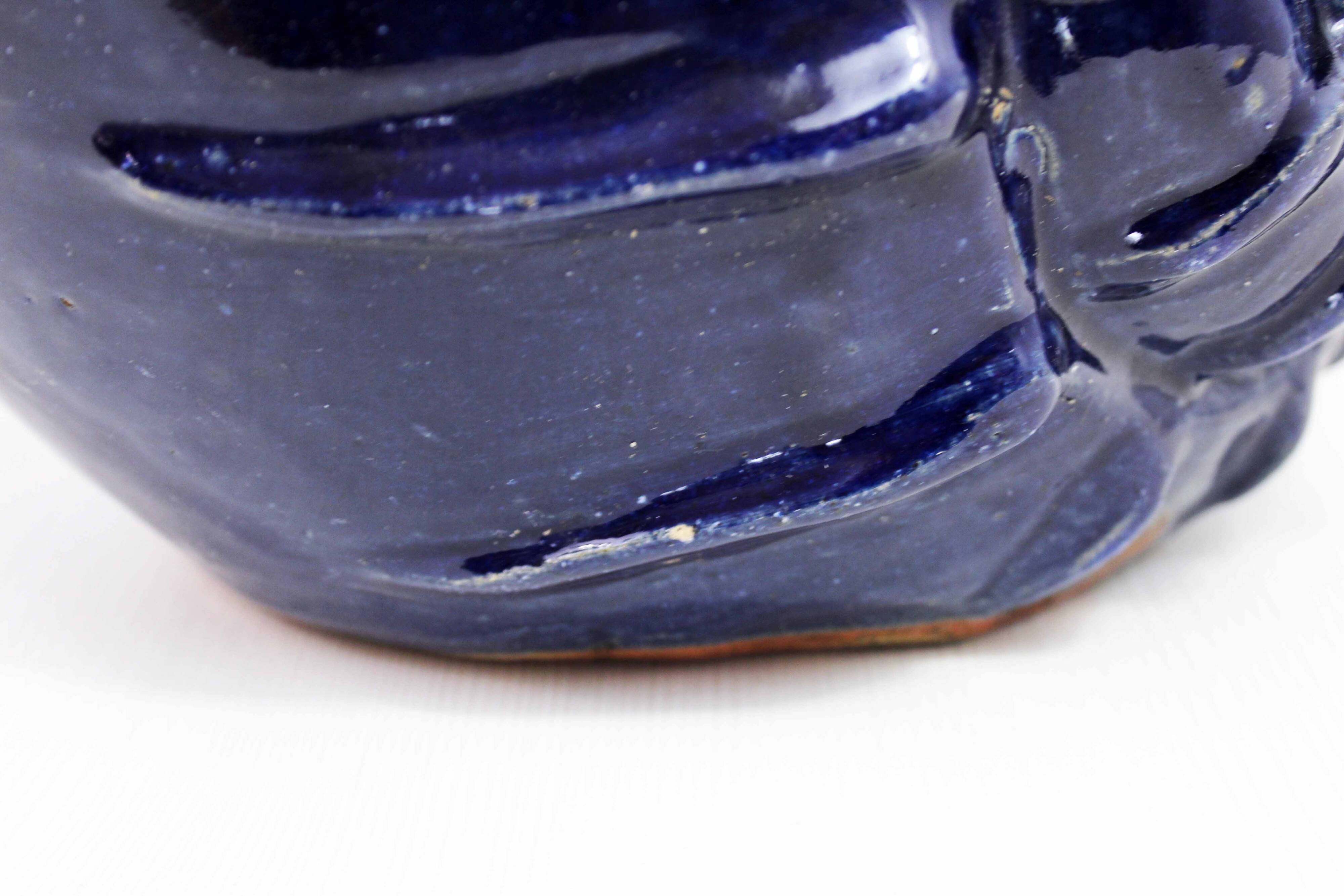 “Shell” ceramic flower pot