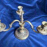 Antique 19th century bronze candlestick