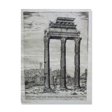 Antoine Lafrery, "Speculun Romanae Magnificen", set of 6 engravings, XVIth