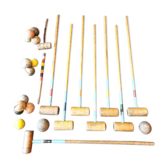 Old croquet game