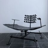 Set of 2 armchairs by Michel Froment, 2000s