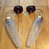 Pair of wall lamps 1950-60