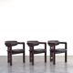 Chaises Pamplona par Augusto Savini pour Pozzi, années 1960, ensemble de 3