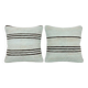 Set of 2 vintage kilim cushion covers 48x48 cm
