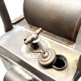 Old lamp in acetylene station master railway or other deco collection