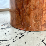 Dining table in vintage alicante red marble