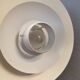 FormLight hanging lamp with multiple layers of shades, a Danish quality product from the 80s.
