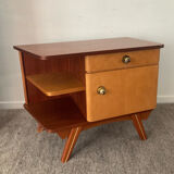 Vintage teak bedside table from the years 50-69