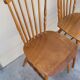 Series of 4 bistro chairs signed Baumann tacoma model 1950 vintage